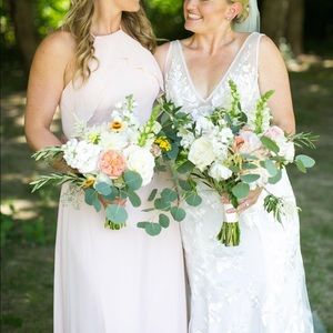 Birdy Grey rose quartz blush medium Jules Dress